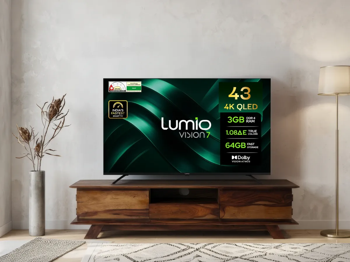 Lumio Vision 7 (43 inches) 4K Ultra HD Smart QLED Google TV